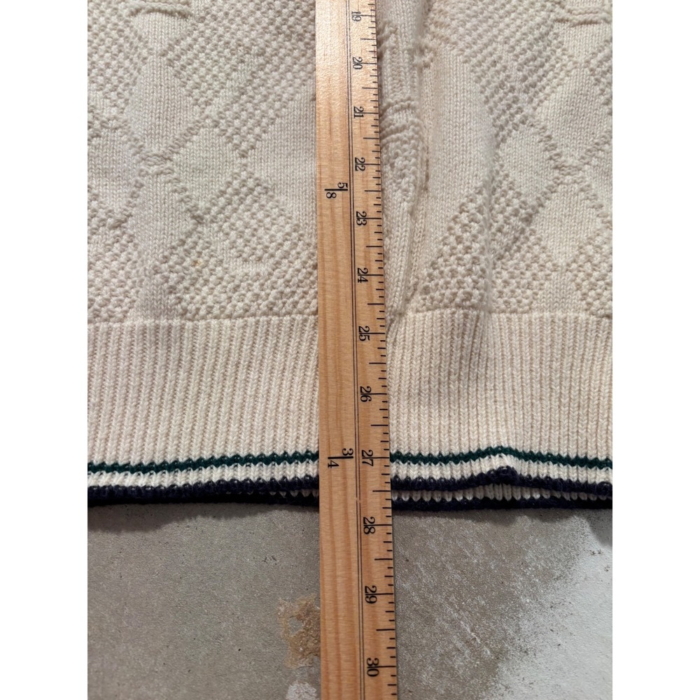 Vintage Fairway Sport Croft & Barrow Golf Embroidered Knit Sweater Mens Large - Picture 4 of 4